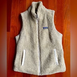 Patagonia Los Gatos Fleece Vest | Women’s Medium | Taupe Color